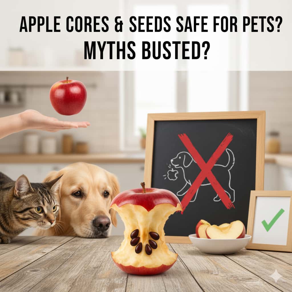 Are Apple Cores and Seeds Safe for Pets? Myths Busted